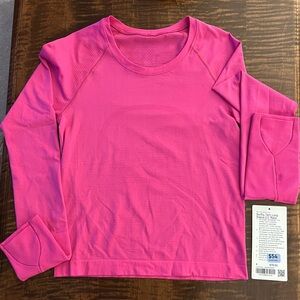 LULULEMON Swiftly Tech 2.0 - Long Sleeve - Race Length - Size 4